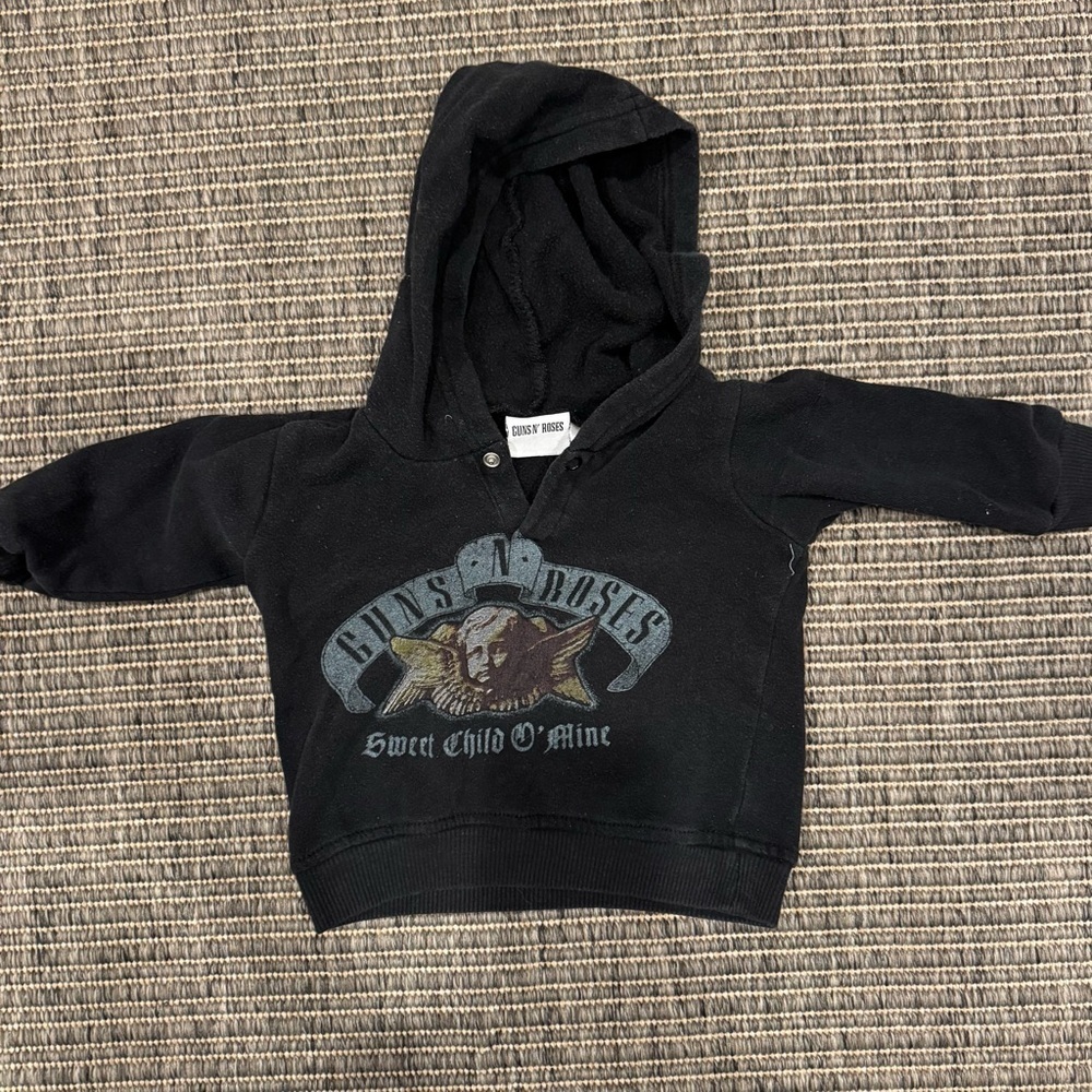 Guns N' Roses Kids Black Sweet Child ‘O Mine Hoodie